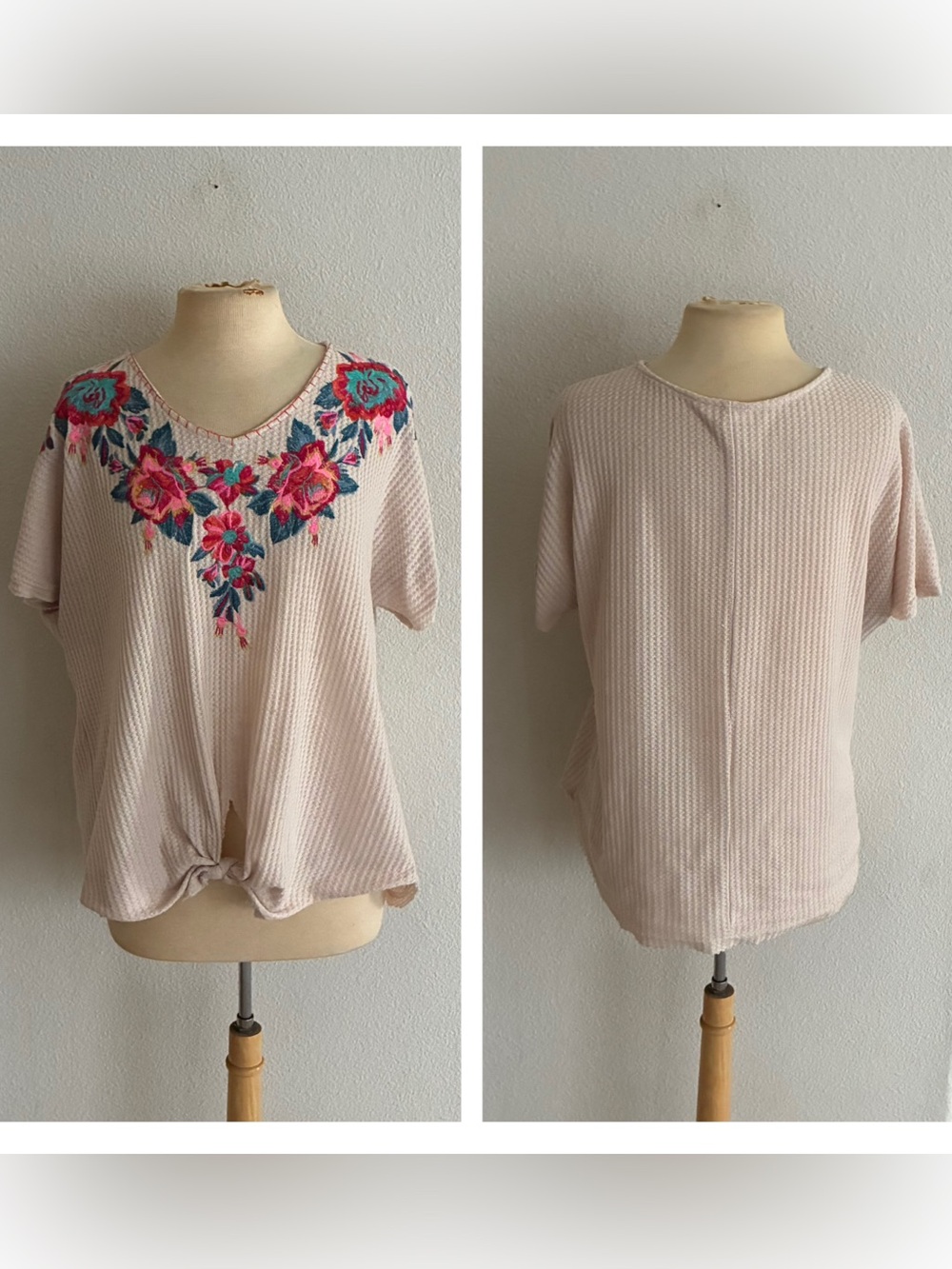 Entro embroidered top